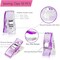 50Pcs Sewing Clips & 400PCS Sewing Pins with Box, Assorted Colors Quilting Clips Fabric Clips for Sewing Quilting Supplies Crafting Tools, Straight Pins with Colored Pearlized Ball Heads Long 1.6inch